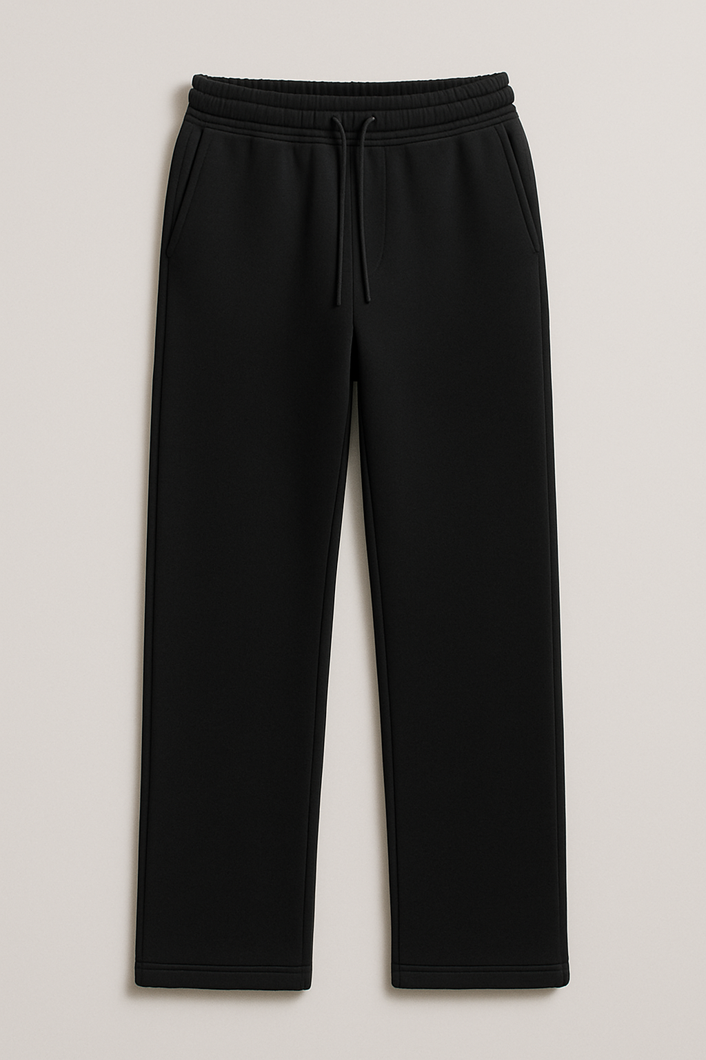 Straight-Leg Joggingbuxur